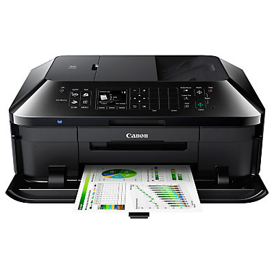 Canon PIXMA MX725 All-in-One Wireless Printer & Fax Machine, Black